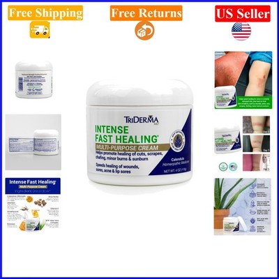 Intense Fast Healing Cream 4oz, All-Natural, Fragrance-Free