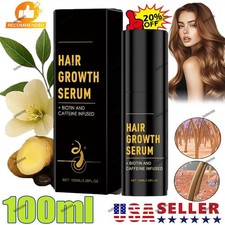 3PACK Hair Growth Spray 100ml Natural Hair Thickening Gentle Regrowth Mist US