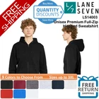 ? Lane Seven Unisex Premium Full-Zip Hooded Sweatshirt Up To 3XL LS14003