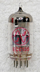 ECC83 12AX7 JJ ELECTRONIC SLOVAKIA TESTS GOOD