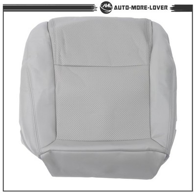 For Honda Pilot 03-05 Gray Perforated Leather Front Driver/Passenger Seat Covers