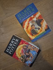 2 Harry Potter Books One with Misprint 1st Edition