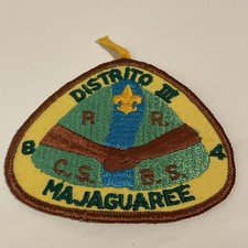Parche Concilio de Puerto Rico 1984 Distrito 3 Majagua BSA