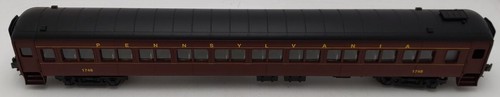Coche de pasajeros Weaver escala O Pennsylvania Coach con ruedas de metal #1748 EX | Condition: Used