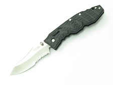 Vintage SOG Toothlock Seki Japan Satin San Mai VG-10 Tanto Folding Pocket Knife