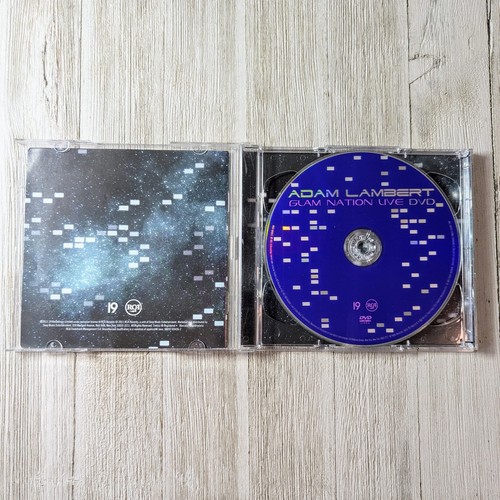 Glam Nation Live by Adam Lambert American Idol CD Mar 2011 RCA Records - Picture 4 of 9