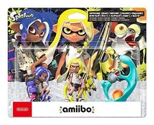 Nintend amiibo Splatoon 3 Triple Set Inkling Yellow Octoling Blue Smallfry