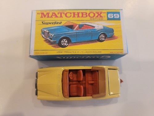 Matchbox Superfast 69 Rolls-Royce Silver Shadow Coupe 1969 Custom/Crafted Box - Picture 8 of 10