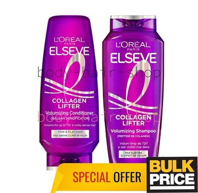 Loreal Elseve Collagen Lifter Set Volumizing Shampoo 250ml + Conditioner 200ml