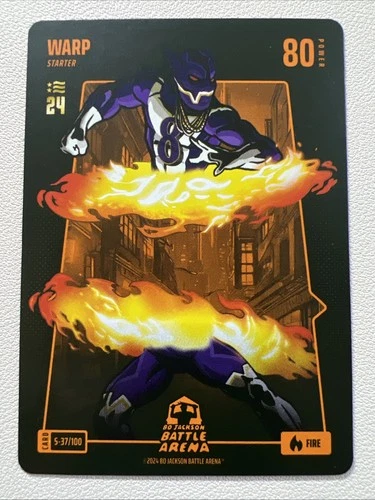 Bo Jackson Battle Arena - Warp FIRE- Lamar Jackson - 2024 NSCC Exclusive