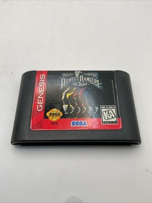 Mighty Morphin Power Rangers: The Movie (Sega Genesis, 1995) Cart Only -