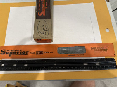 New Nicholson 12  Flexible Milled Tooth File, 20138