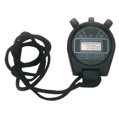 24 HOUR ELECTRONIC STOP WATCH-WATCH COMBINATION
