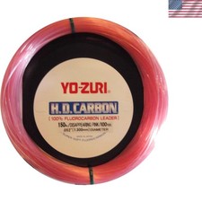 Yo-Zuri 30yd Fluorocarbon Fishing Line 130lb - Exceptional Abrasion Resistance