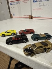 5 Vintage Hot Wheel Ferrari F40 308 250 348 1977 1988 Blackwall Lot