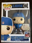 Matt Stafford Funko Pop #102 NFL Lions Vinyl - Vaulted