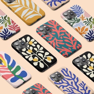 Personalisierte Handyhülle für iPhone 17 16 15 14 13 12 Pro Max Cover Matisse