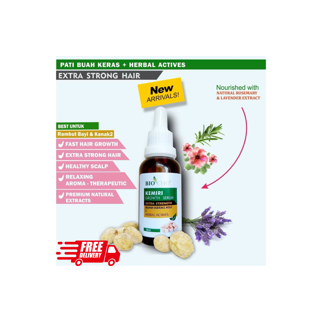 Biocho Candle Nut Oil Hair Growth Serum