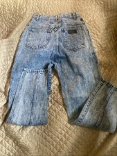 Vintage PS Gitano Womens Acid Wash Jeans High 12 Long Mom 80s 90s