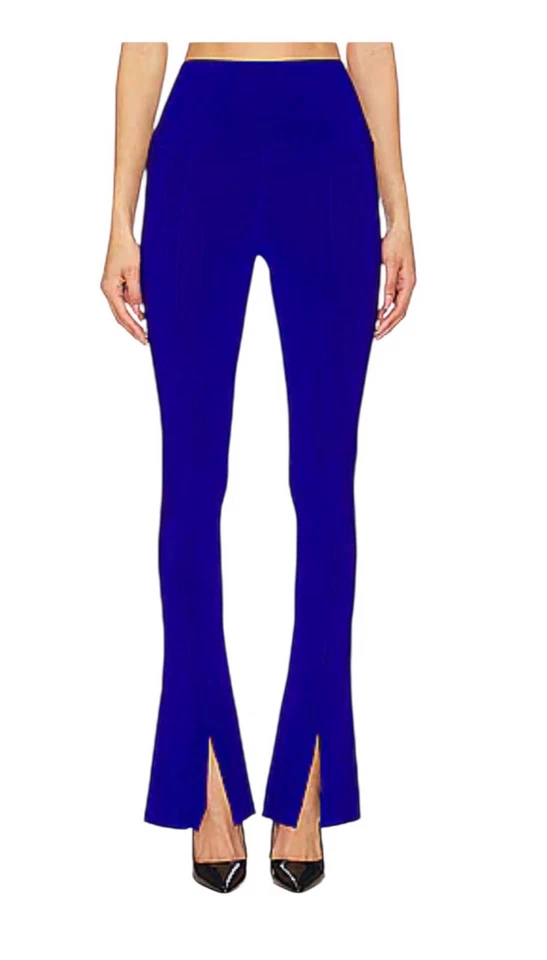 Legging Norma Kamali Spat Lila Púrpura Palazzo Mujer’s Talla Pequeña 32 Foto 2 de 4