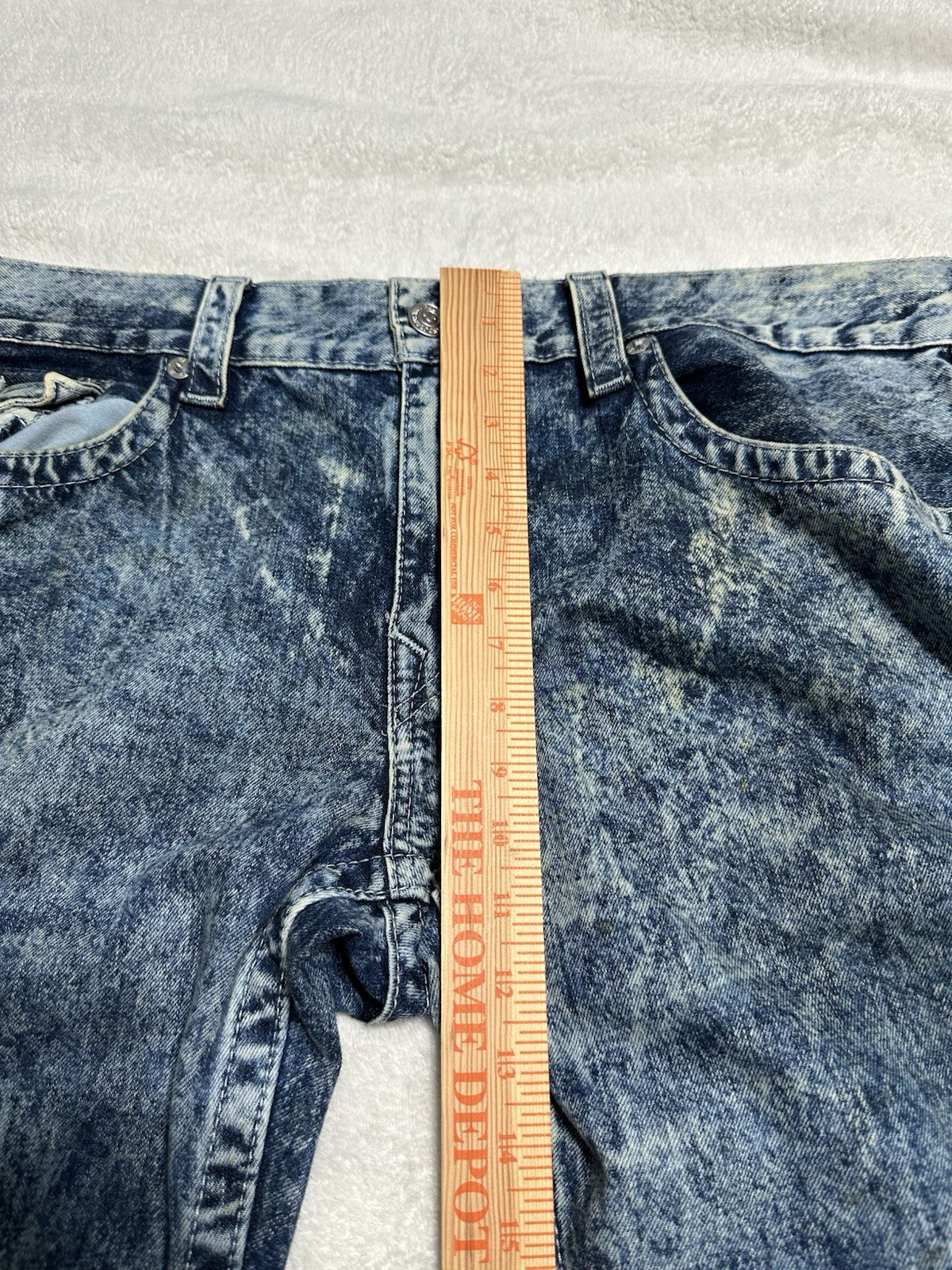 Vintage True Religion Jeans Mens 38 Blue Straight Made in Mexico. READ thumbnail 8