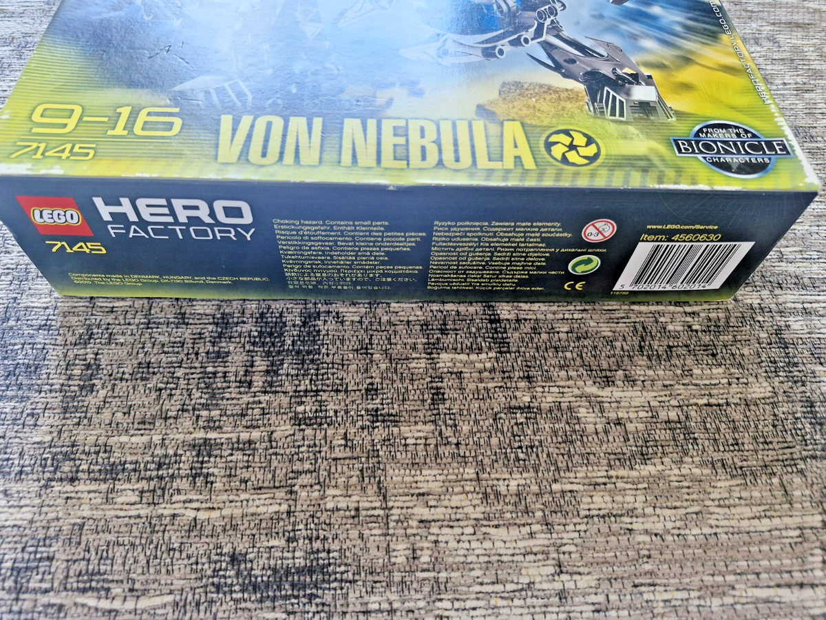 LEGO HERO Factory: Von Nebula (7145) for sale online | eBay