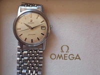 Beautiful OMEGA Seamaster Tropical Dial Beads of Rice Ref 14760 Cal 562 VTG 1962