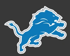 Detroit Lions Logo Vinyl Decal Car Cell Phone Laptop Lions Sticker