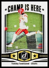 2023 Donruss #CIH-15 Tommy Townsend Champ is Here Holo #/100