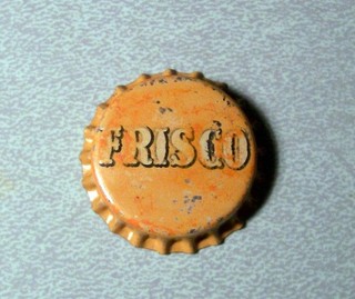 Vintage FRISCO ALE Cork Bottle Cap RARE