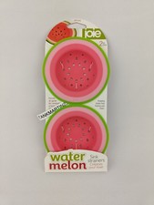 Set of 2 Joie Watermelon Kitchen Sink Strainers Silicone Flexible 2pk