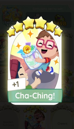 Cha-Ching! ππππππ (Set 20) Adesivi Monopo_ly-go (SUMMR ESCAPE)
