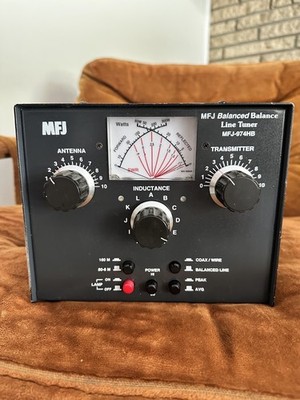 MFJ-974H,  TUNER, BALANCED LINE, 10-160M, 300W