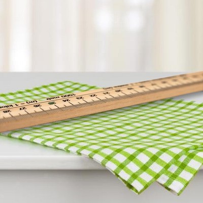 Meterstab Lineal Holz Schneiderei 1M Messen für Schule Unterricht Nähen