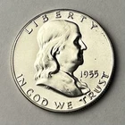 1955 FRANKLIN HALF DOLLAR PROOF