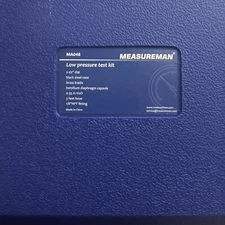 Measureman Low Pressure Test Kit MA048 Tool( Missing NPT Fitting)