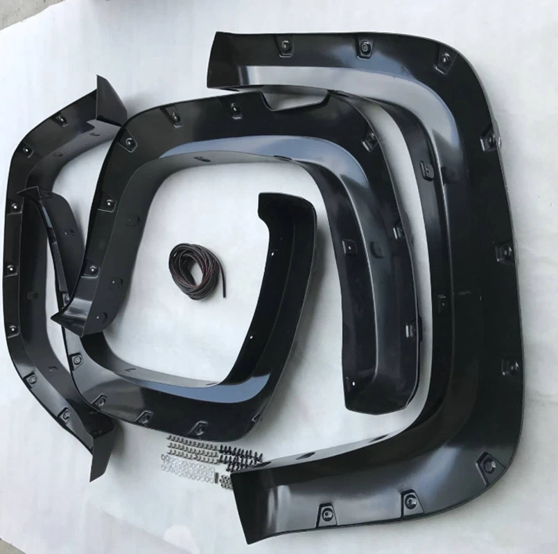 Guardabarros plástico ABS decoración arco rueda para Volkswagen Amarok 2005-2012 Foto 4 de 4