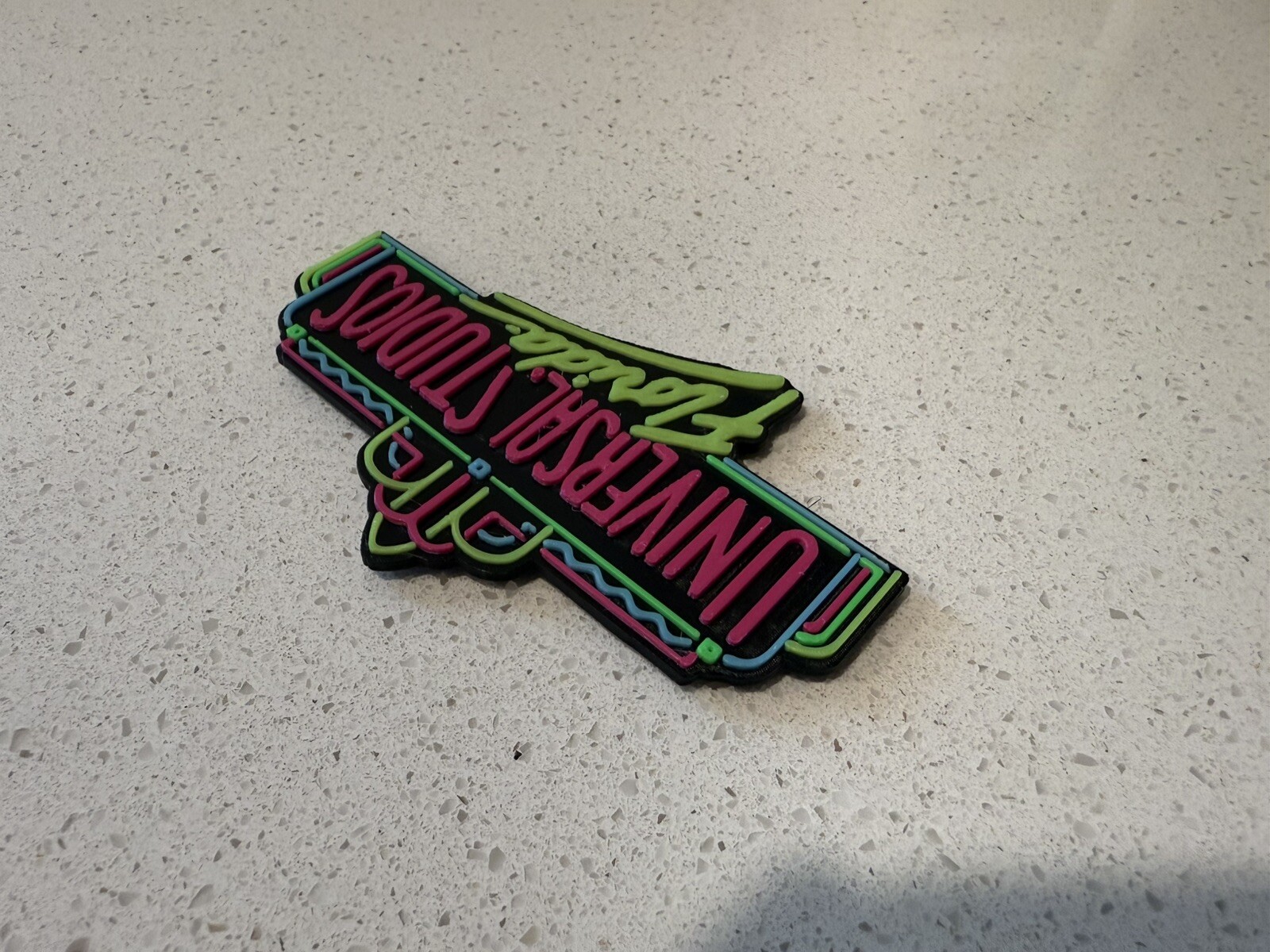 Universal Studios Orlando Florida MAGNET Retro V2 Theme Park 3D Printed Display