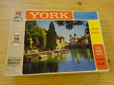 1500 Luzern Schweiz Milton Bradley, MB, Puzzle, vollständig, 8-4