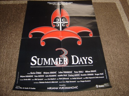 Tri letnja dana (Three Summer Days) (Cinema Poster) (27 x 19)