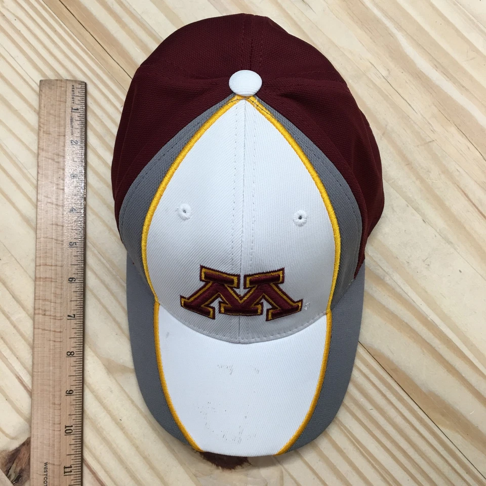 Gorra de béisbol Minnesota Gophers Top of the World para hombre blanca OS logotipo bordado Foto 4 de 4