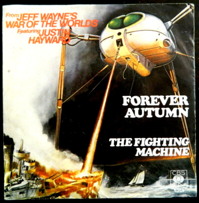 JEFF WAYNE    7''   Forever Autumn   PROMO   1978     aus Ger.  RAR