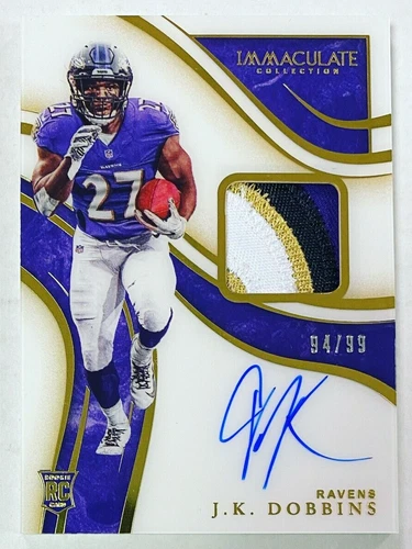 2020 Panini Immaculate Collection J.K. Dobbins #ISP9