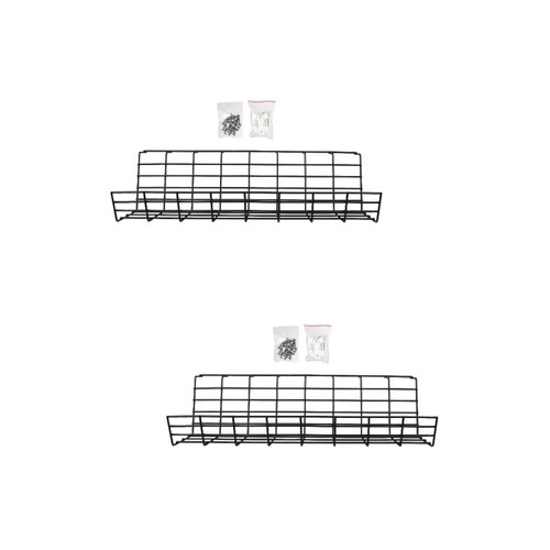 2 Pcs Table Offline Basket Storage Box Office Cable Organizer Desk Cord - 第 3/12 張圖片