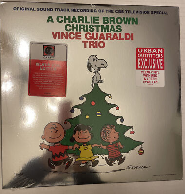 Vince Guaraldi A Charlie Brown Christmas Red/Green Splatter