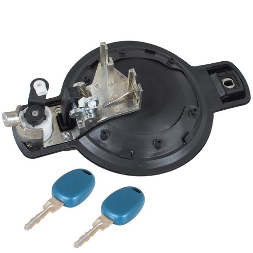 Door Handle Outside Schiebetuere Left + 2x Key for Fiat Doblo 2000-2010 - Picture 2 of 2