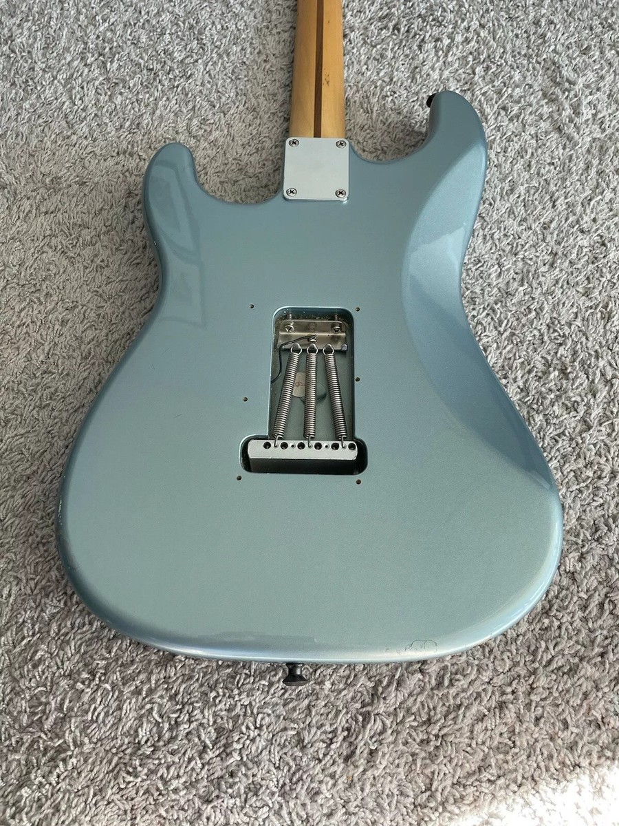 Fender Standard Stratocaster 2002 MIM HSS Agave Blue Frank Thomas Signed  Guitar | eBay