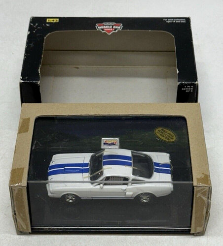 Modellino auto Shelby GT 350 1966 scala 1:43 pressofuso Muscle Car serie 1 1999 Hot Wheels - Foto 2 di 11