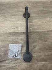 ICO Bath V67135 Lava 12" Towel Bar - Matte Black -READ-