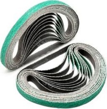 3/8x13 In Sanding Belts for Metal, Wood & Auto Polishing--Fits Most Belt Sanders